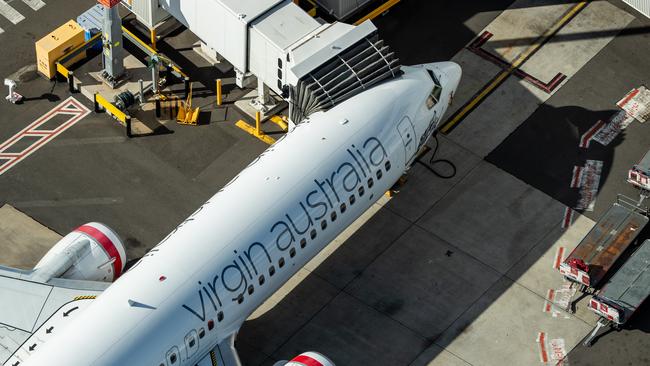 Virgin Australia’s administrators will have video meetings with four, short-listed, indicative bidders for the airline. Picture: Getty Images