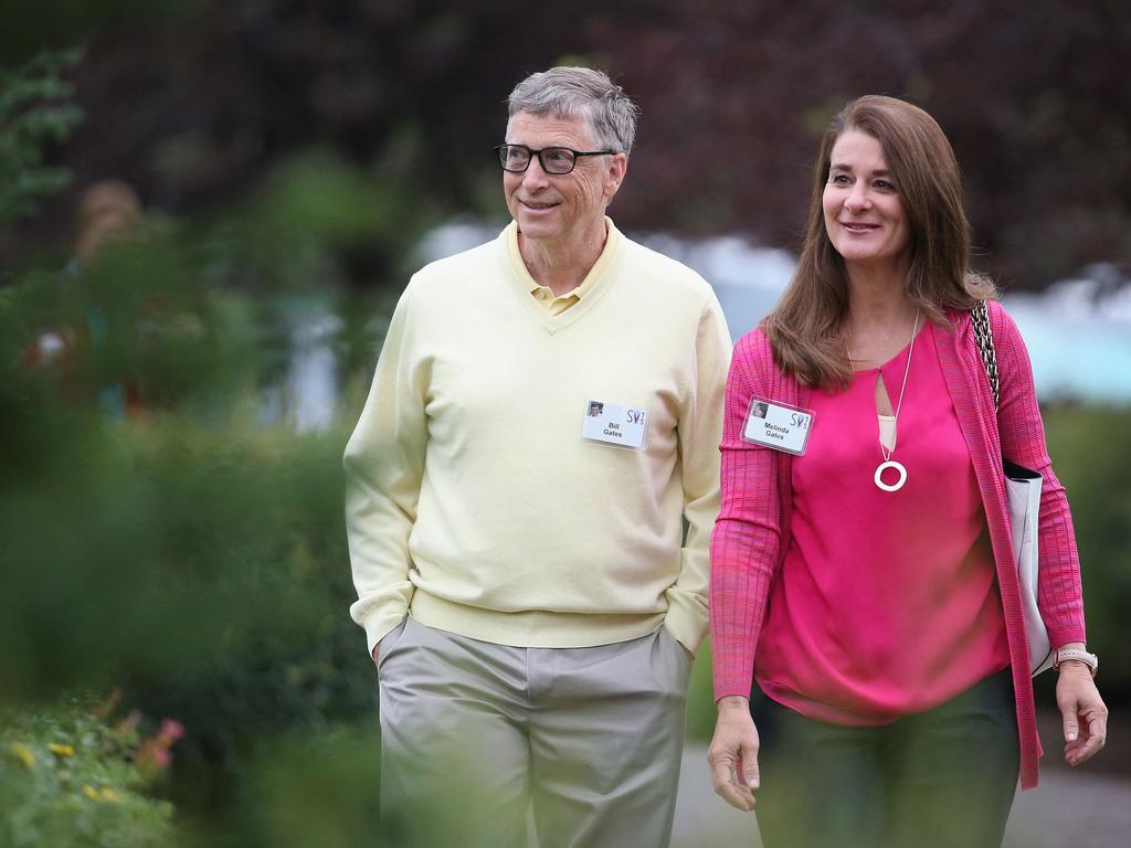 Billionaire Bill Gates and his wife Melinda are reportedly not on good terms. Picture: Scott Olson/Getty Images