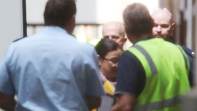 Candice Harper, pictured being led into the Supreme Court in a pre-sentence hearing earlier this month, was found guilty of a jury along with two others of murdering her former partner Ricky Rowlands. Picture: NCA NewsWire / David Crosling