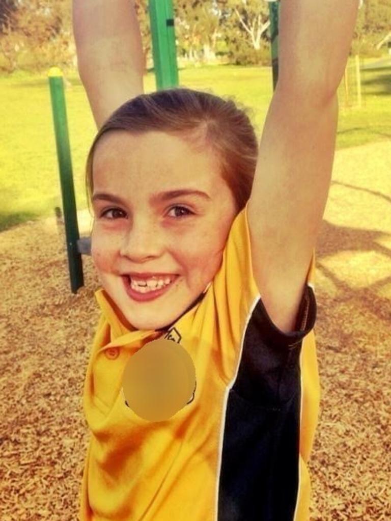 Rose Milthorpe was just seven when she took to the stand in a trial of the man accused of sexually abusing her. Picture: Copyright news.com.au