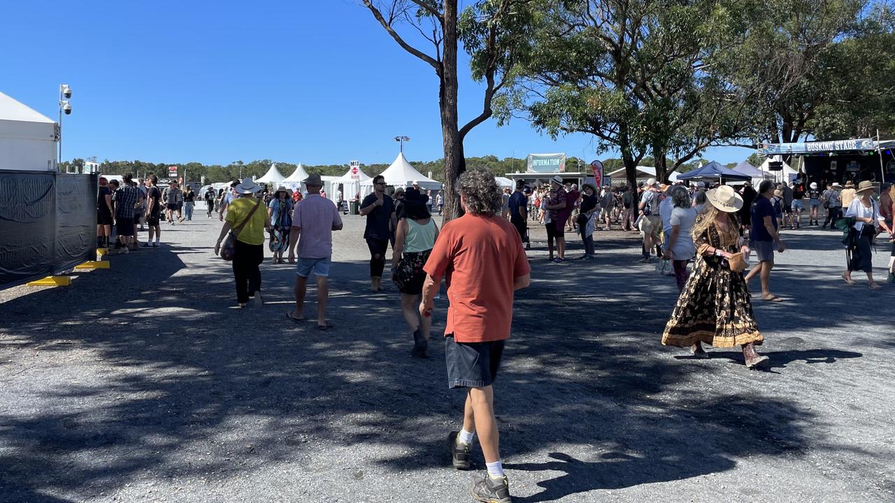 Bluesfest at Byron Bay's Tyagarah show ground. Picture: Savannah Pocock