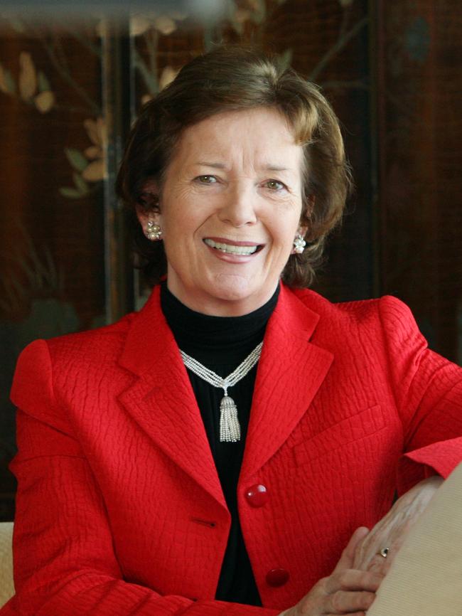 Former Irish president and former UN high commissioner for human rights Mary Robinson.