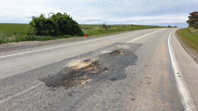 South Australians face an almost $3bn bill to fix the state’s crumbling roads, data suggests. Picture: RAA