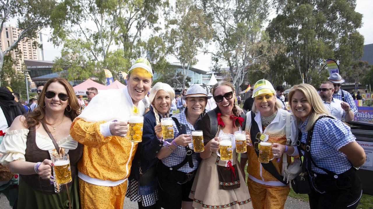 Oktoberfest in the Gardens. 5th October 2024. Picture: Brett Hartwig