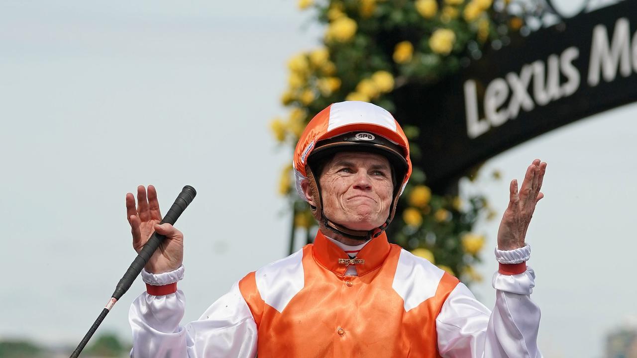 Surprise Baby's new jockey Craig Williams after riding Vow And Declare to win the 2019 Melbourne Cup.