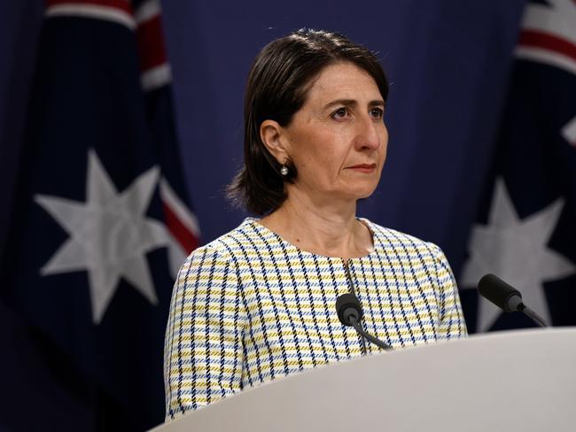 NSW Premier Gladys Berejiklian Picture: Bianca De Marchi