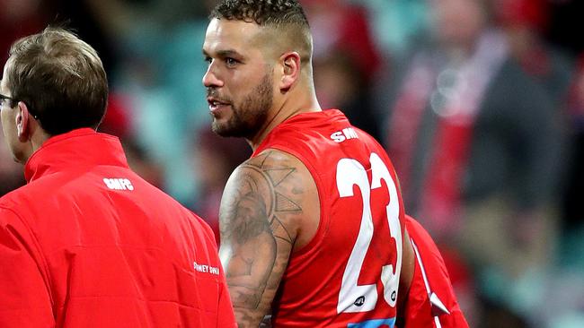 Sydney has ruled Lance Franklin out for the rest of the season.