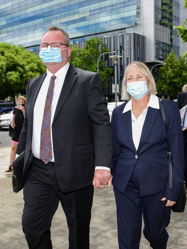 Former Labor MP Annabel Digance and her husband Greg are accused of blackmailing the SA Opposition Leader Peter Malinauskas. Picture: NCA NewsWire/Brenton Edwards