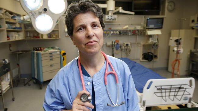 The Alfred hospital's Dr Helen Stergiou was an Emergency Trauma physician who worked on the injured. Picture: David Caird