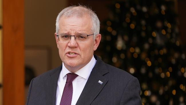 Prime Minister Scott Morrison says the pain could be short-lived. Picture: Adam Taylor