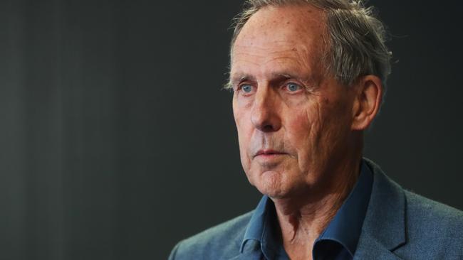 Bob Brown after meeting with JBS Australia in relation to salmon farms. Picture: Nikki Davis-Jones