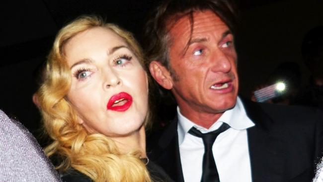 Friends united ... Madonna and Sean Pen papped in New York three years ago.