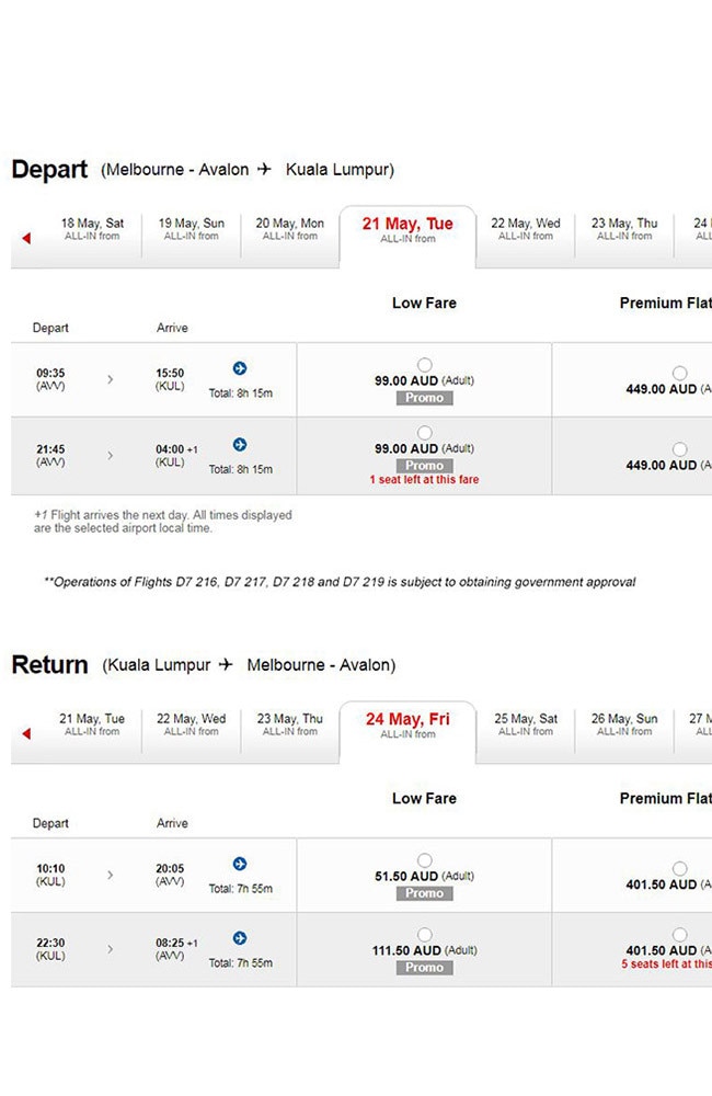 Melbourne kl to Cheap Flight