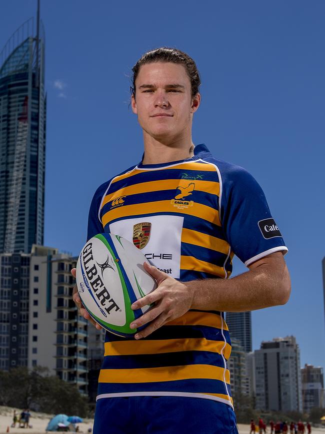 Gold Coast Eagles No.7 of the Decade, Chad Bradfield. Picture: Jerad Williams