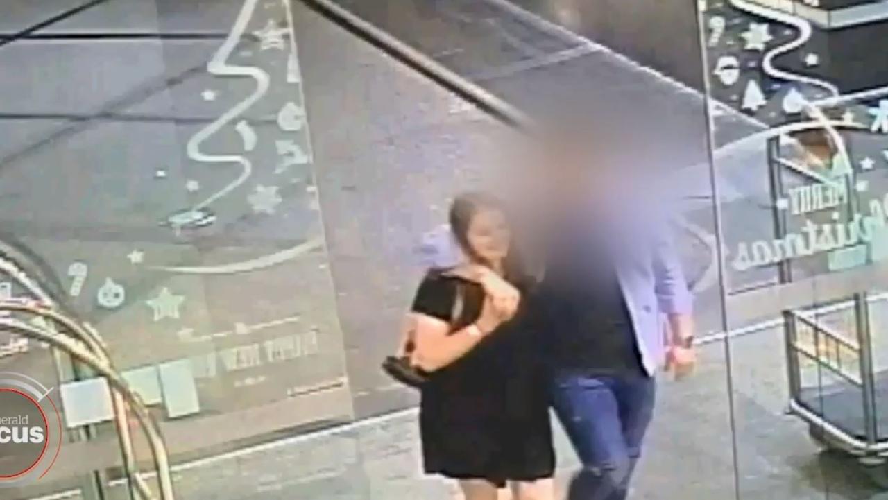 Footage shown in court of the date Grace Millane went on with the 27-year-old accused of murdering her.