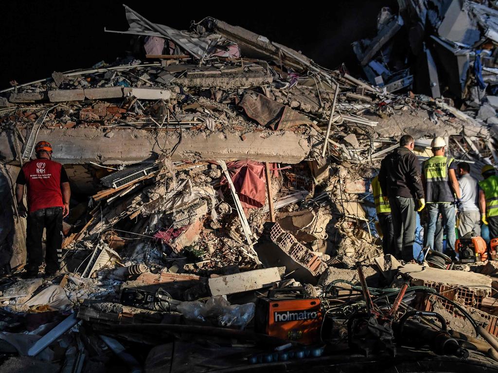 Greece, Turkey earthquake: Rescuers race to save victims | Daily Telegraph