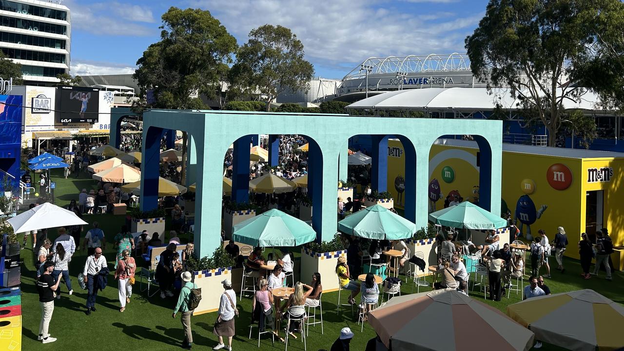 Inside the 'Rowdy' Party Court Transforming the Australian Open Experience