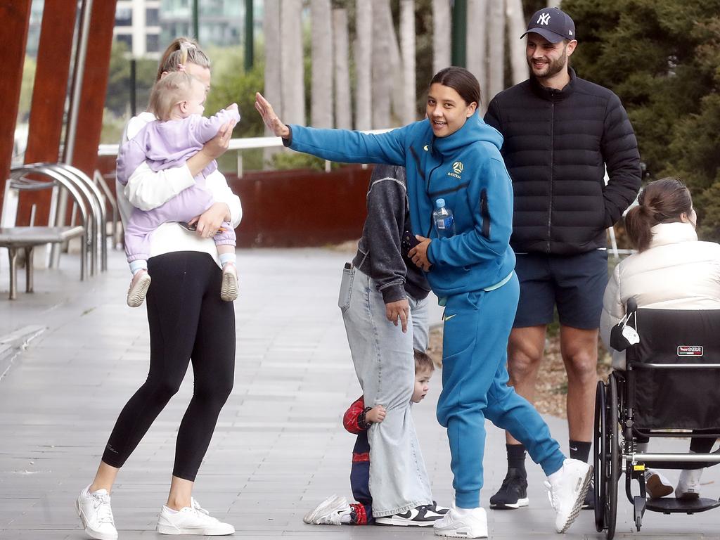 Matildas Celebrate Victory In Melbourne | Herald Sun