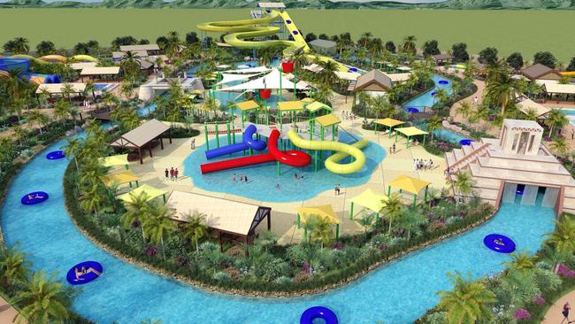 Adventure Waters theme park development bubbles along | The Cairns Post