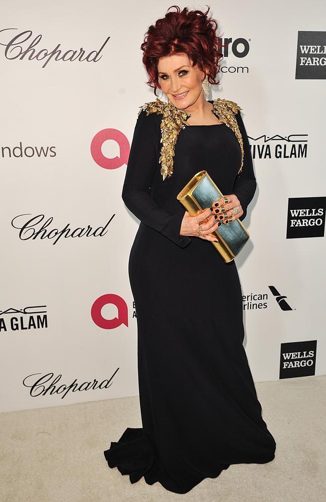 Sharon Osbourne arrives at 2014 Elton John Oscar Viewing and After Party March 2, 2014 in West Hollywood, Calif.