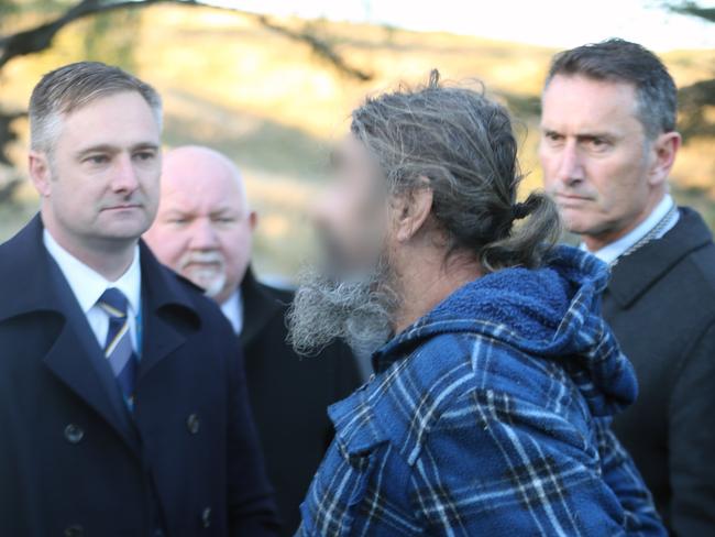 Homicide detectives arrested a 58-year-old man on a rural property near Wellington on Friday. Picture: NSW Police