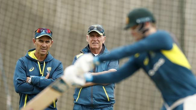 Trevor Hohns may not accompany Justin Langer and co on overseas tours any more.