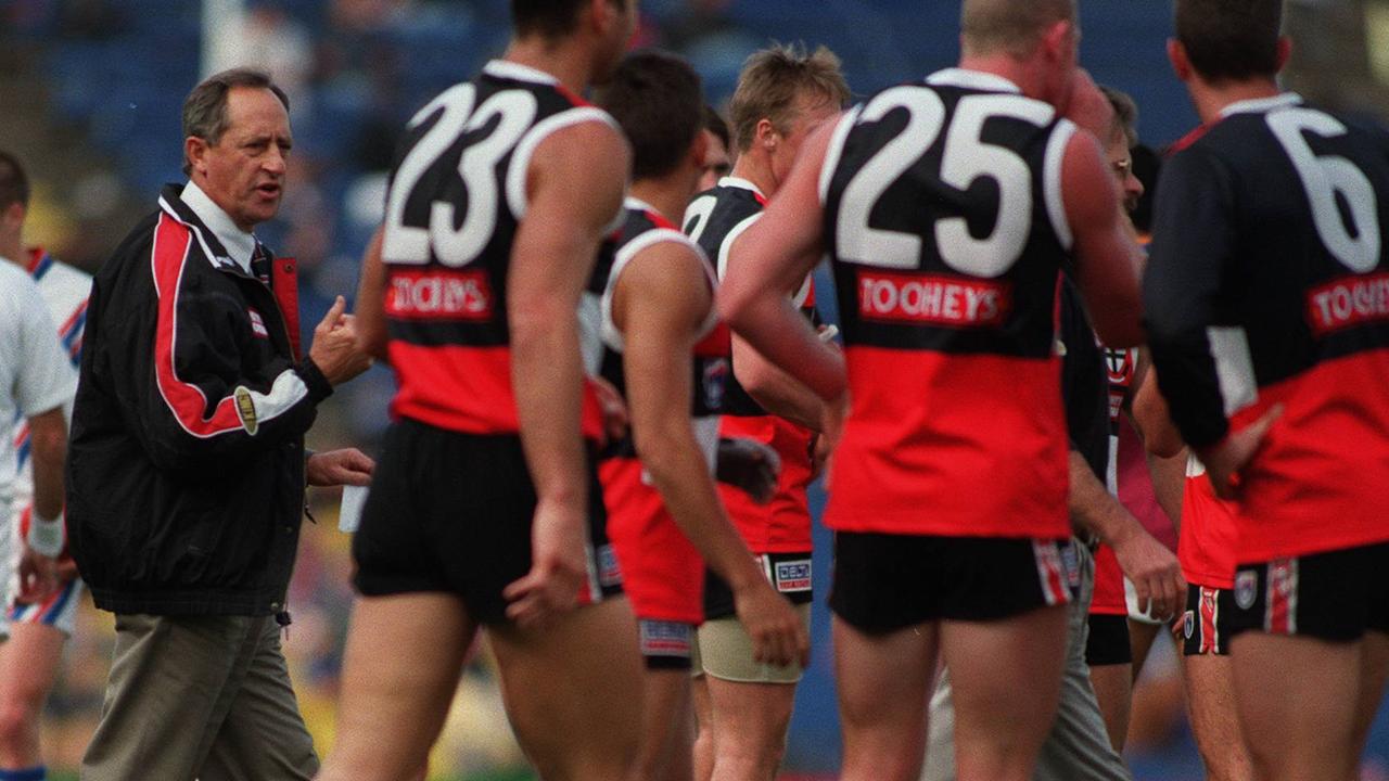 Nathan Burke says former St Kilda coach Stan Alves “didn’t manage up well”.