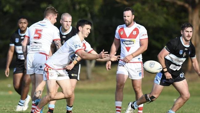 Woy Woy’s Ashton Carroll could take out the golden boot with a big game against Wyong. Photo: Jodie Ward