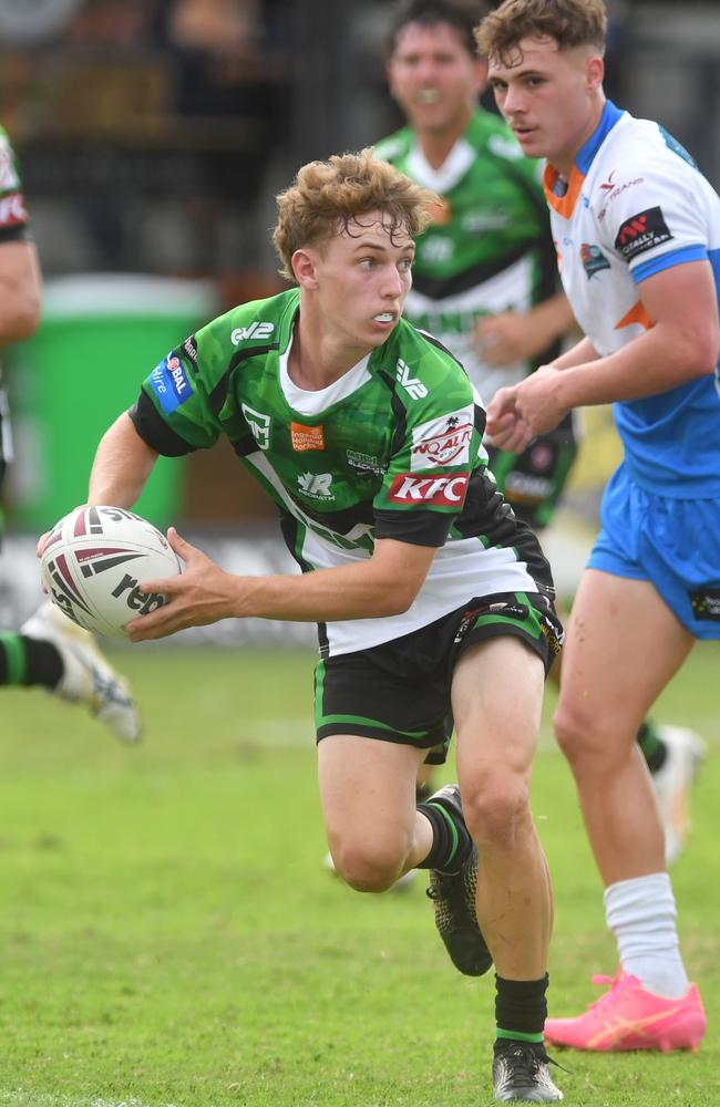 Mal Meninga Cup Townsville Blackhawks against Northern Pride at Jack Manski Oval. Ethan Rains. Picture: Evan Morgan