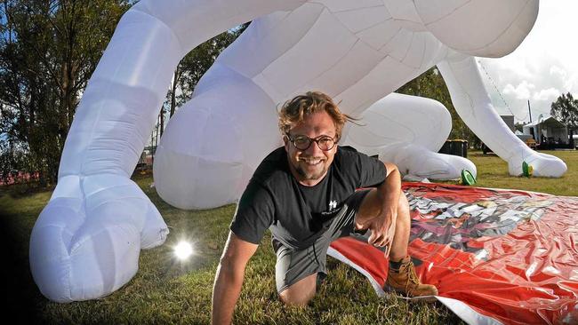 Maroochy Music and Visual Arts Festival director James Birrell. Picture: Patrick Woods