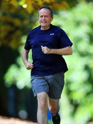 Opposition leader Bill Shorten went on a health kick ahead of his near miss at the 2016 election. Picture: Aaron Francis