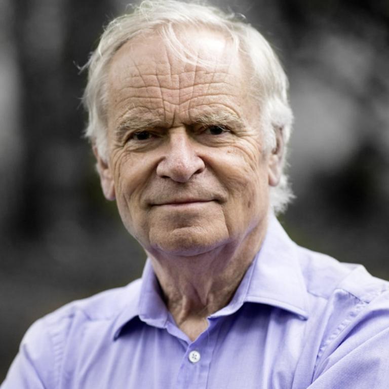 British author Jeffrey Archer encourages children to have a go at the Short Story Competition. Picture: Toby Madden