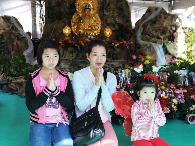 Nguyen Family at the Cabramatta Moon Festival.