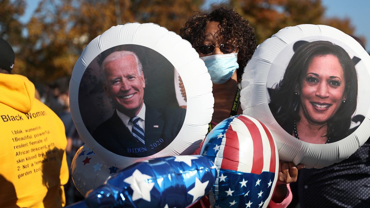 Joe Biden will act to mend fences and heal divisions both around the world and inside America, after the volatile Trump era. Picture: Joe Raedle/Getty Images