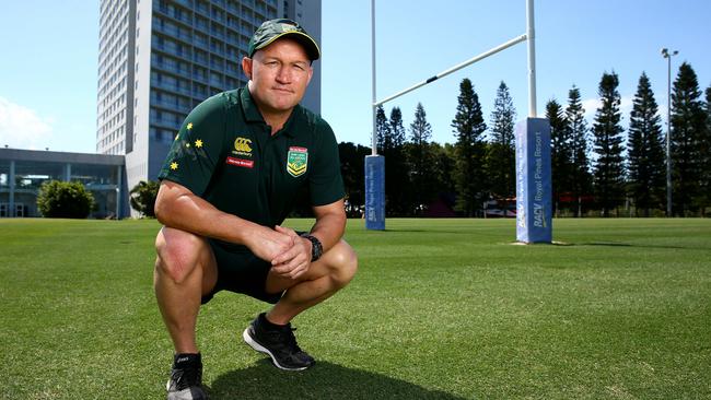 Jillaroos strength and conditioning coach Simon Buxton started a menstrual cycle education program for his players to help better understand their health, fitness and performance. Picture: Adam Head