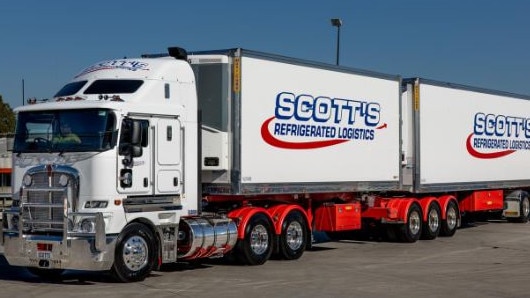 Scott's Refrigerated Logistics counts major supermarkets among its clients.