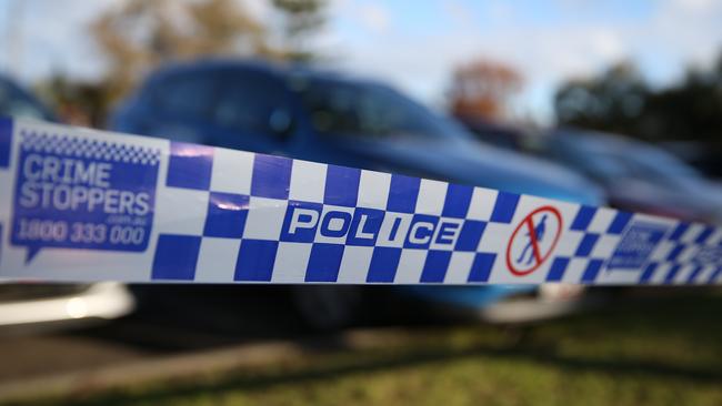 MELBOURNE, AUSTRALIA- NewsWire Photos June 25 2022,  Generic View of Police line tape at a crime scene.Picture: NCA NewsWire /Brendan Beckett