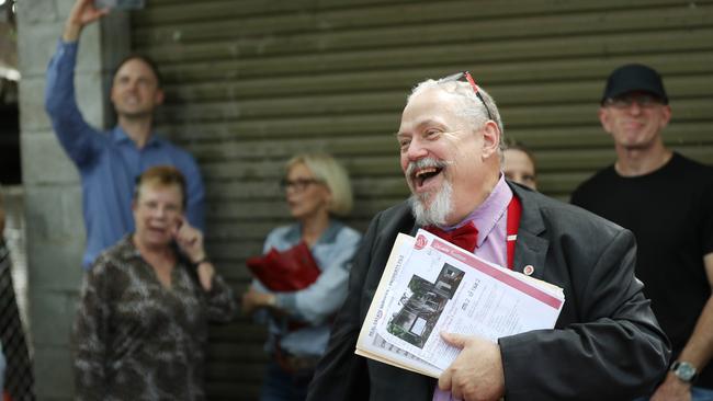 An auction in Brisbane. Picture: Annette Dew