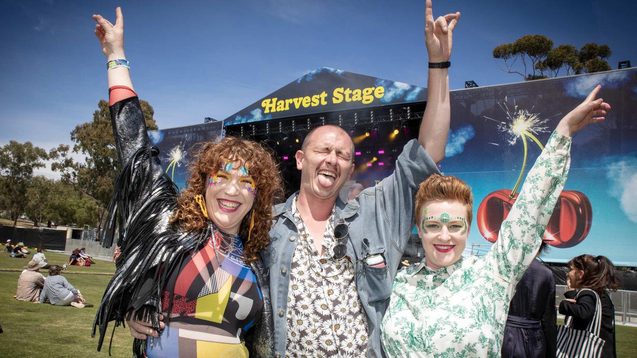 Harvest Rock II, day 2, Rymill Park, Adelaide. Picture: Emma Brasier