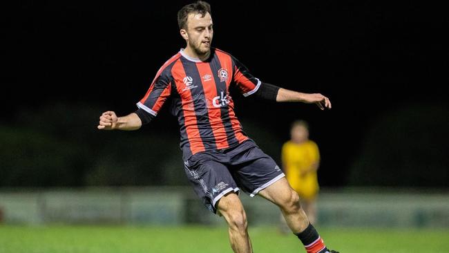 Damian Iosifidis of Altona Magic Soccer Club. Picture: MP Images