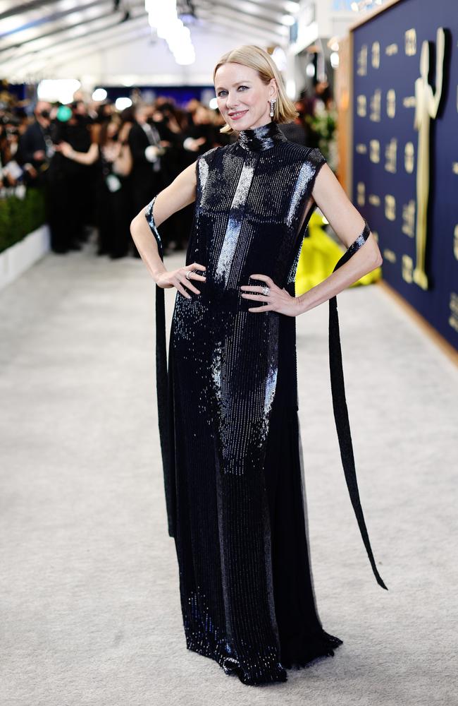 Aussie-raised actor Naomi Watts at the Screen Actors Guild Awards. Picture: Getty Images