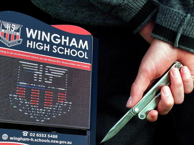 Wingham High School knife threat teacher speaks out about the issue.