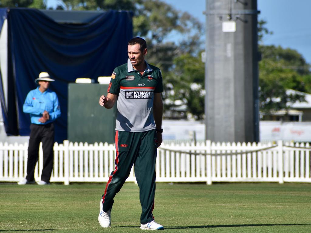 Rob Townsend for Walkerston Cricket Club against Souths Sharks.