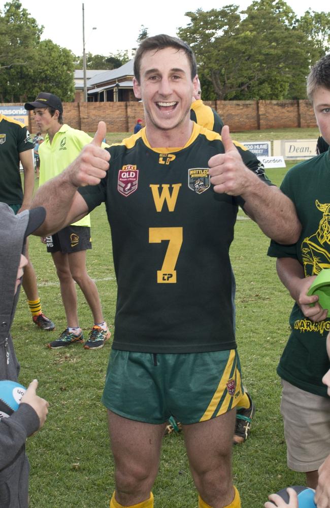 TRL Grand Final, Wattles vs Dalby Diehards. Sunday, Sep 27, 2015. Photo Nev Madsen / The Chronicle