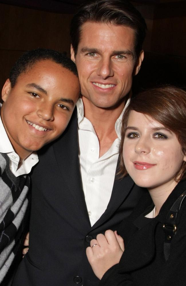 The pair call Tom Cruise dad, after they were adopted while Cruise was married to Australian actress Nicole Kidman. Picture: Eric Charbonneau/WireImage