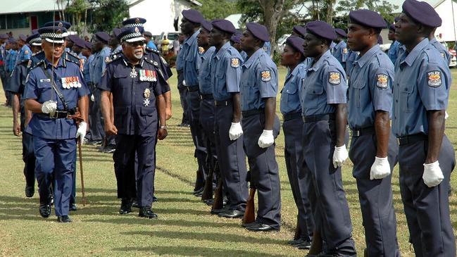 China has offered security support to the Royal Papua New Guinea Constabulary. Picture: AAP Image/Lloyd Jones