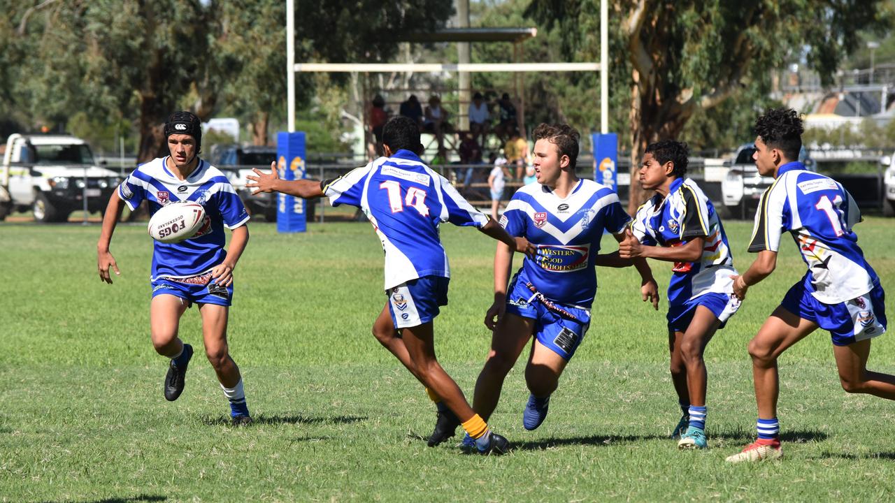 Roma Cities v South Burnett U16. Adrian Vowles Cup 2020.