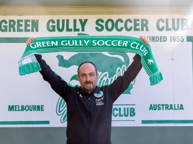 New Green Gully coach Ramon Falzon. Picture: XG Media