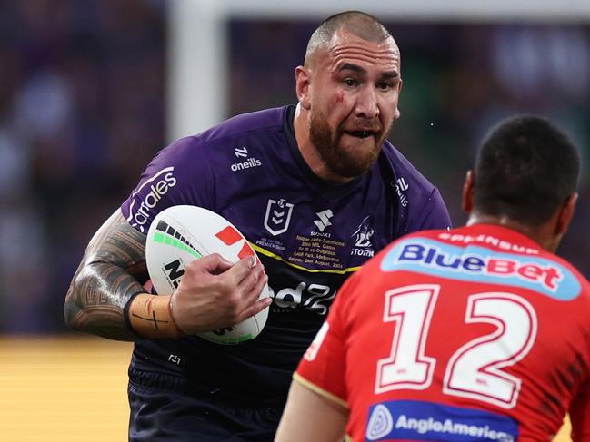 Nelson Asofa-Solomona will be awarded a life membership by the Storm. Picture: Daniel Pockett/Getty Images