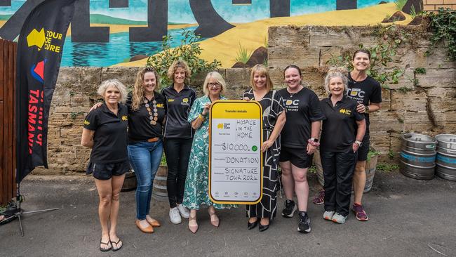 Tour de Cure donates to groups in each region they visit. Photo: Contributed